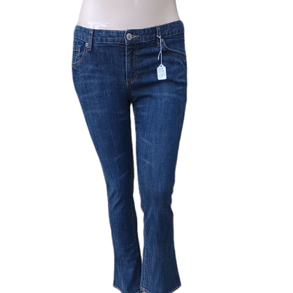 518722.....Preowned Mossimo Supply Co. Slim Bootcut Size 15 S/C, W34" 29"Inseam 8"Rise
