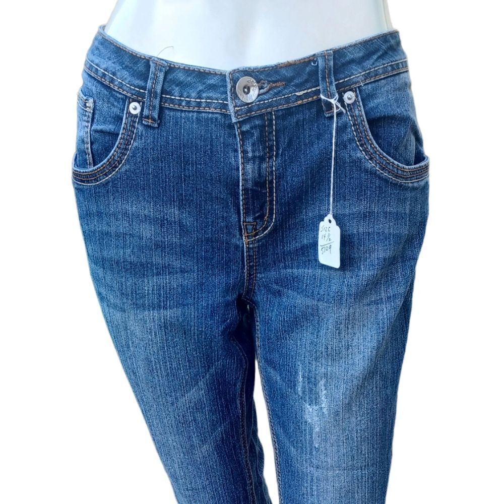 512919..Justice Skinny Jeans Size 14 1/2