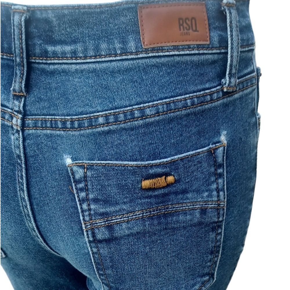 668434...RSQ Straight leg London Skinny Jeans Size 16JR, W26" 27"Inseam  9"Rise