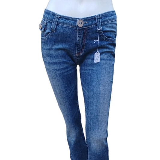 51041....97 Jeans Bootcut Size W27" 22"Inseam  7"Rise