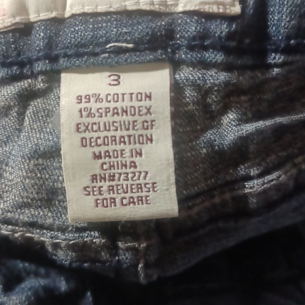 10027..So Crop Jeans Size 3