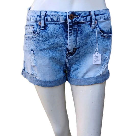 55503.Forever21 Bleached Jean Short Shorts Size 27