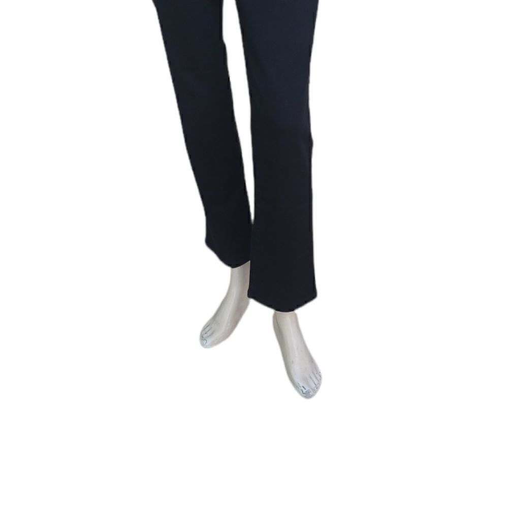 121015..Gloria Vanderbilt Straight Leg Black Jeans