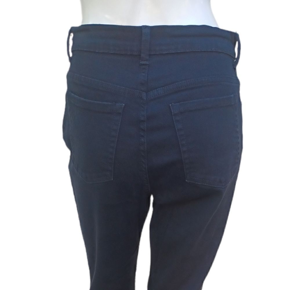 121015..Gloria Vanderbilt Straight Leg Black Jeans