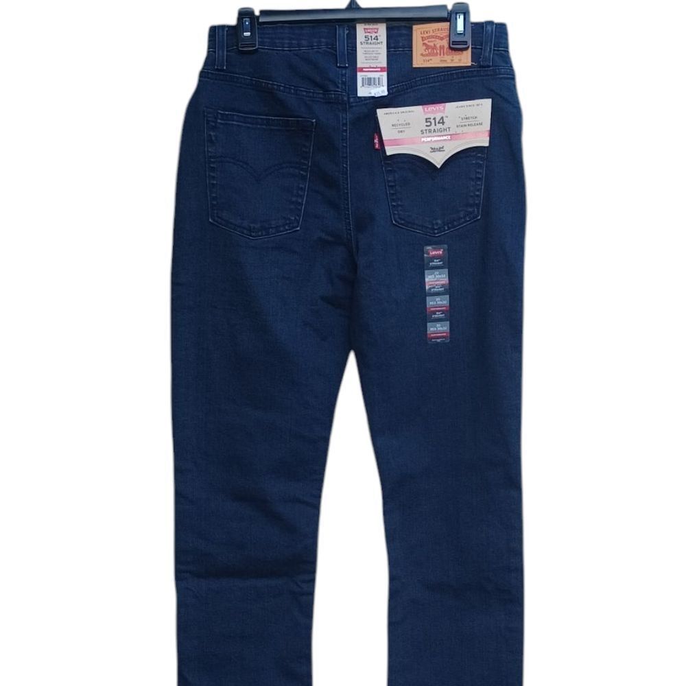 8180... Levis 514 FLEX Stretch Straight Leg Jeans Size W30 L32