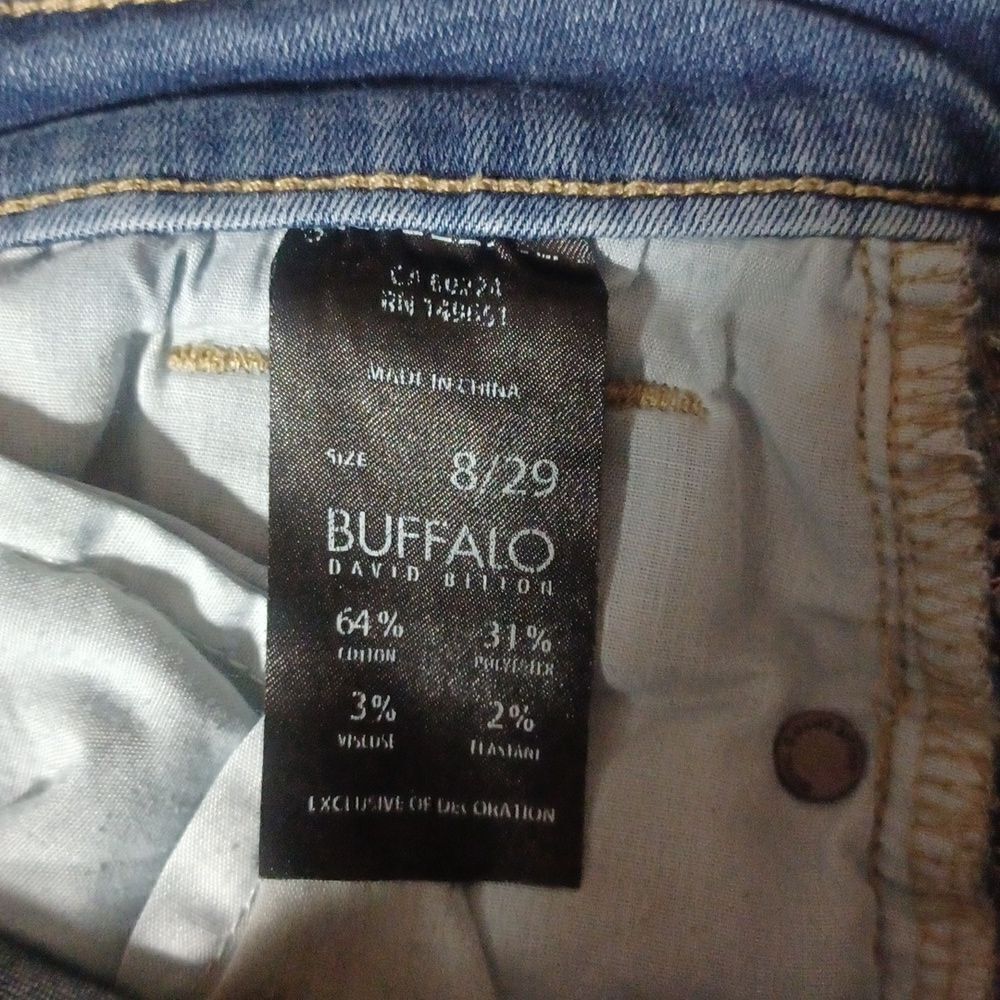 665342.....Buffalo David Bitton Skinny Jeans Size Jess 8/29