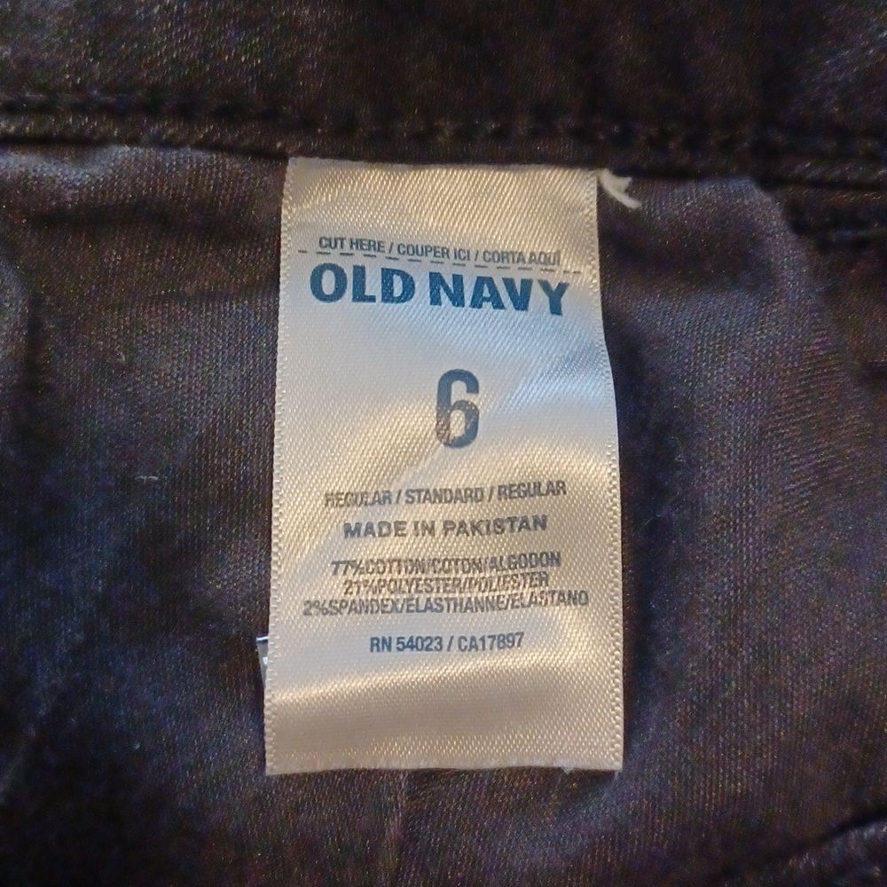 658941....Old Navy Rockstar Skinny Jeans Size 6,  W24" 28"Inseam 8"Rise