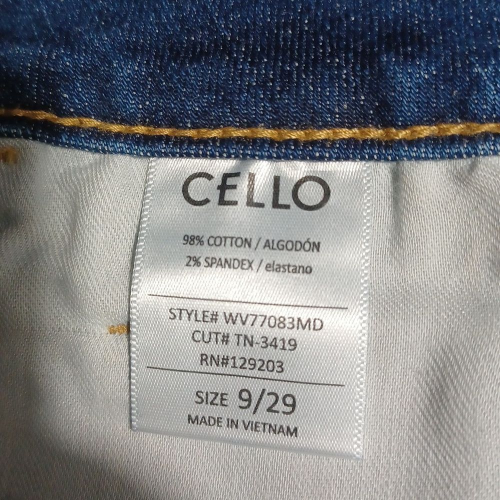 587427..Cello Ankle Skinny Jeans Size 9/29