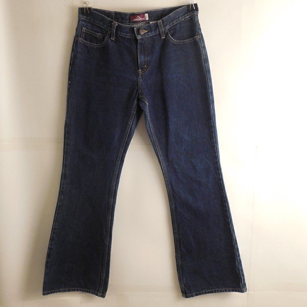 422116...Jordache Flare Jeans Size 11/12R, W31" 30"Inseam 8"Rise