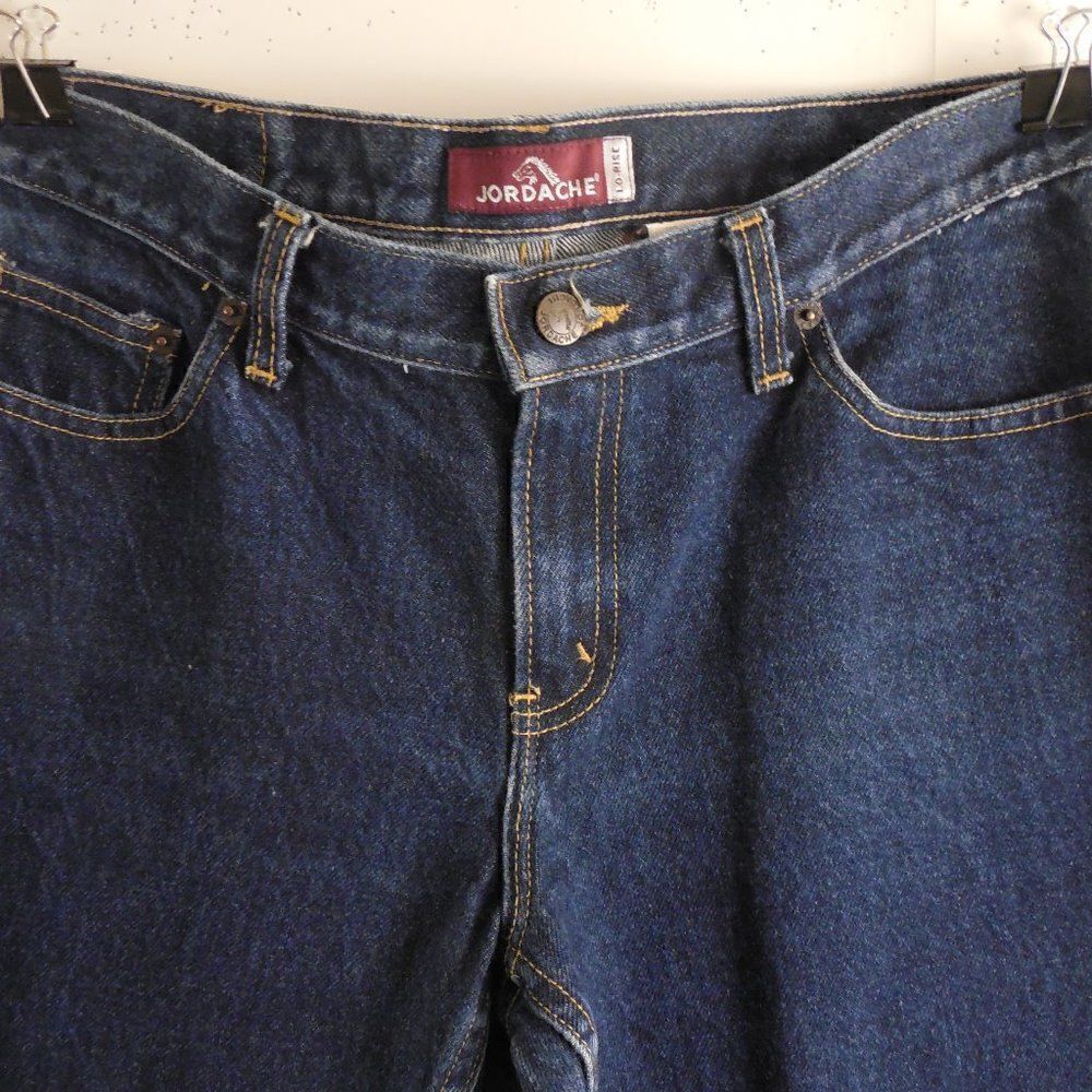 422116...Jordache Flare Jeans Size 11/12R, W31" 30"Inseam 8"Rise
