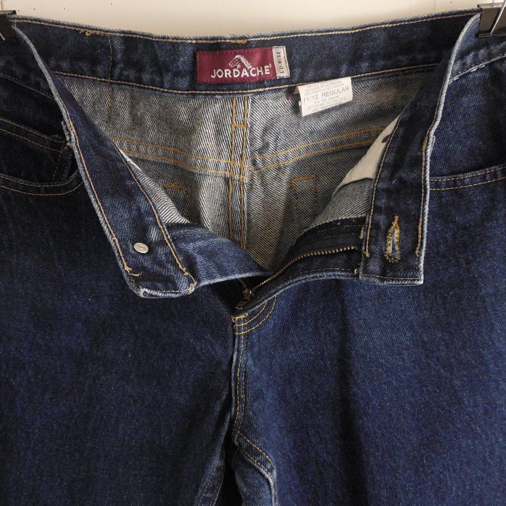 422116...Jordache Flare Jeans Size 11/12R, W31" 30"Inseam 8"Rise