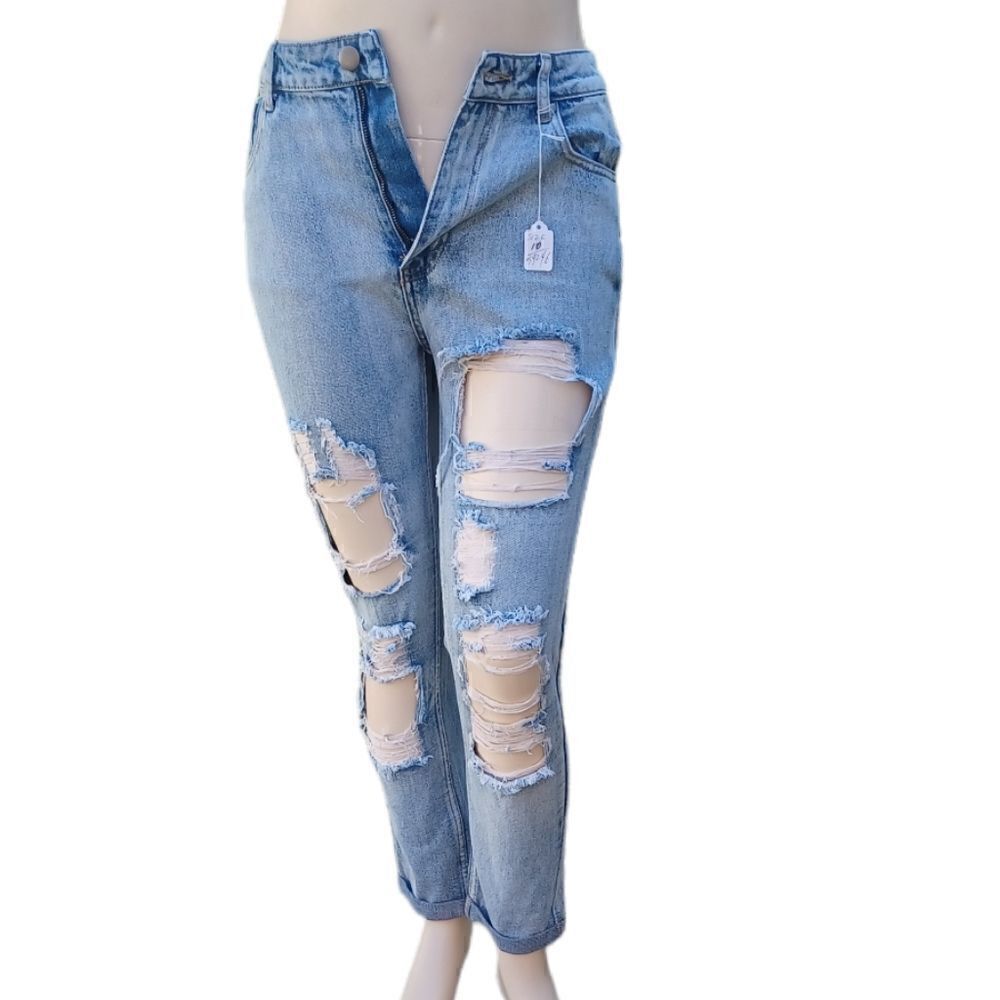 59246....Nasty Gal Collection Size 10, W30"  26"Inseam  11"Rise