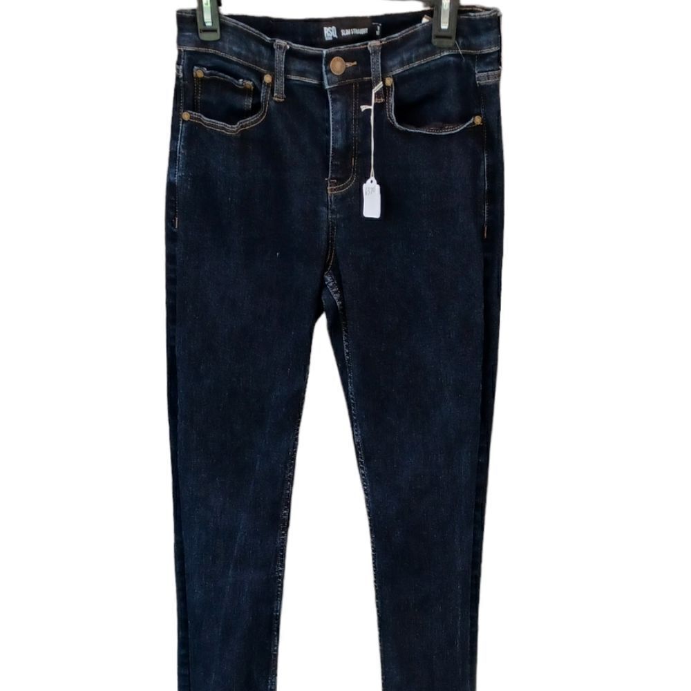 637037....Men's RSQ Slim Straight Jeans Size 29X32, 9"Rise