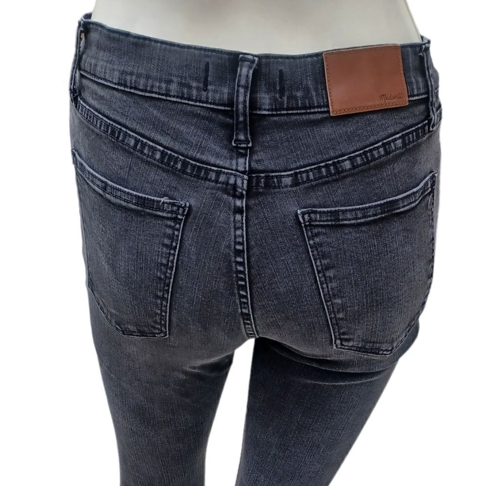 110427....Madewell Black Skinny Jeans Size 28, 27"Inseam 8"Rise