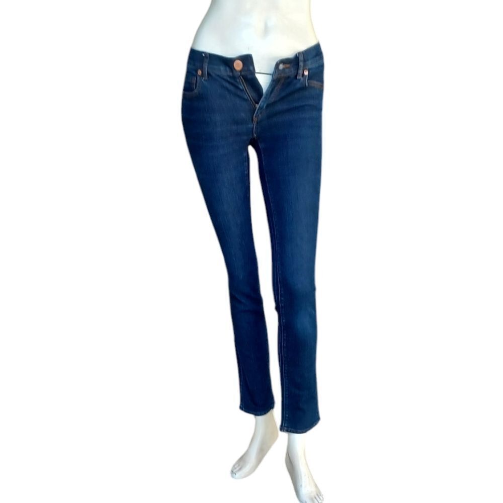 5027......Loft Modern Straight leg Jeans Size 24/00, 28" Inseam 7" Rise
