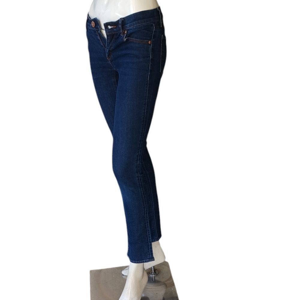 5027......Loft Modern Straight leg Jeans Size 24/00, 28" Inseam 7" Rise