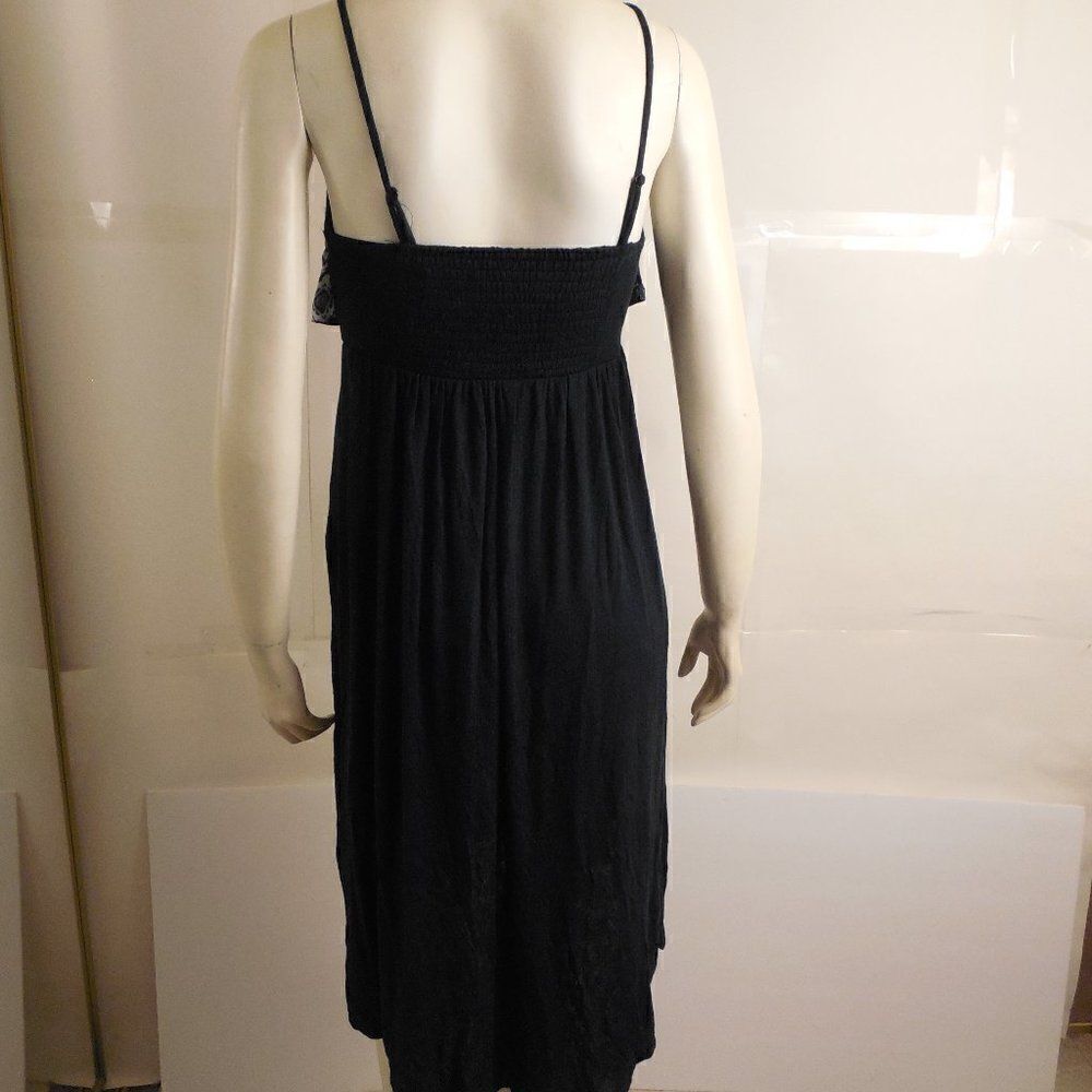 B12....Free People Bare Knit Dress Navy Blue
