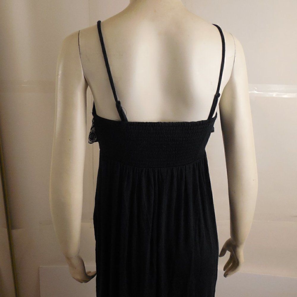 B12....Free People Bare Knit Dress Navy Blue