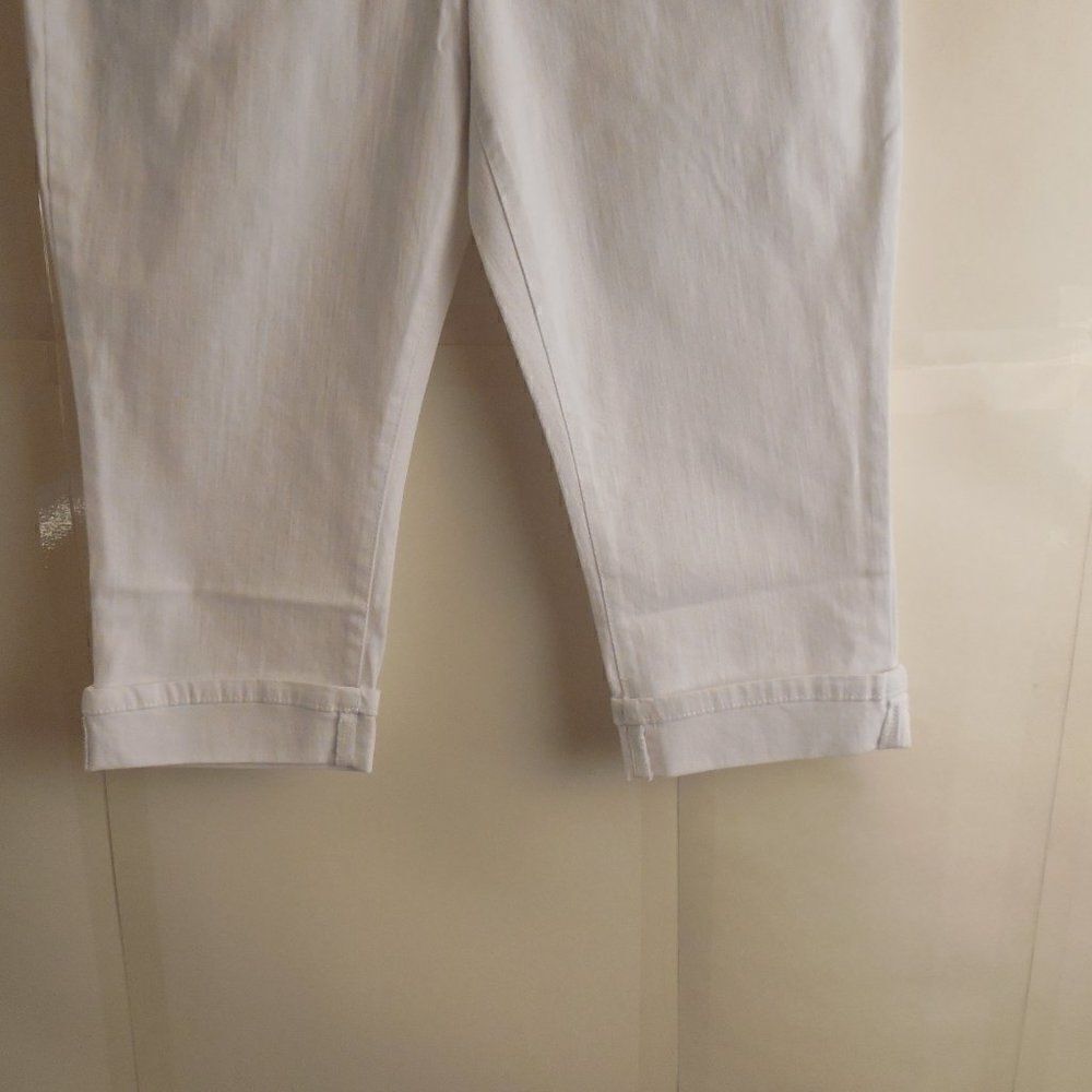 539927....Style & Co Curvy Capri Jeans