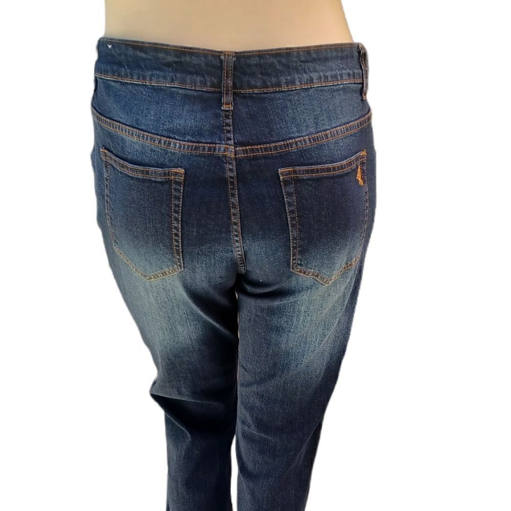 540127...VIP Straight leg Jeans (Deconstructed) Size 20