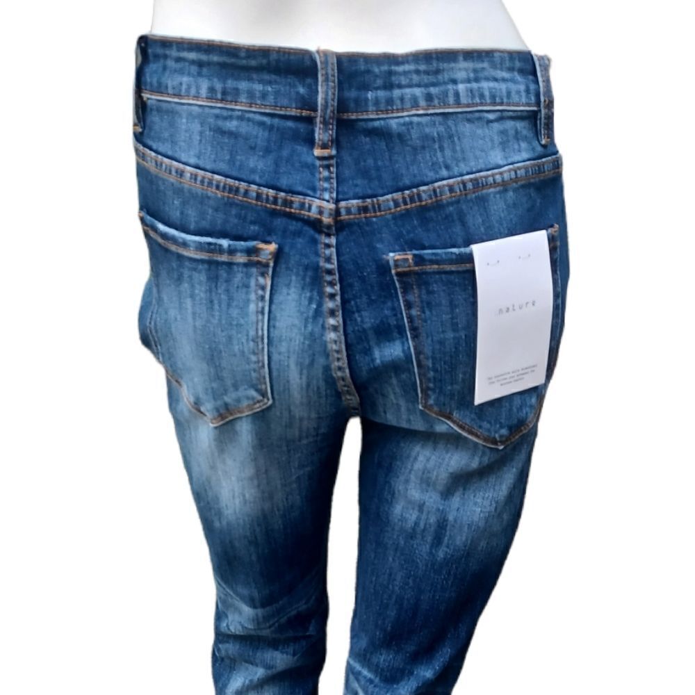 541727......Nature Deconstructed Skinny Jeans Size 13/30, 10"Rise