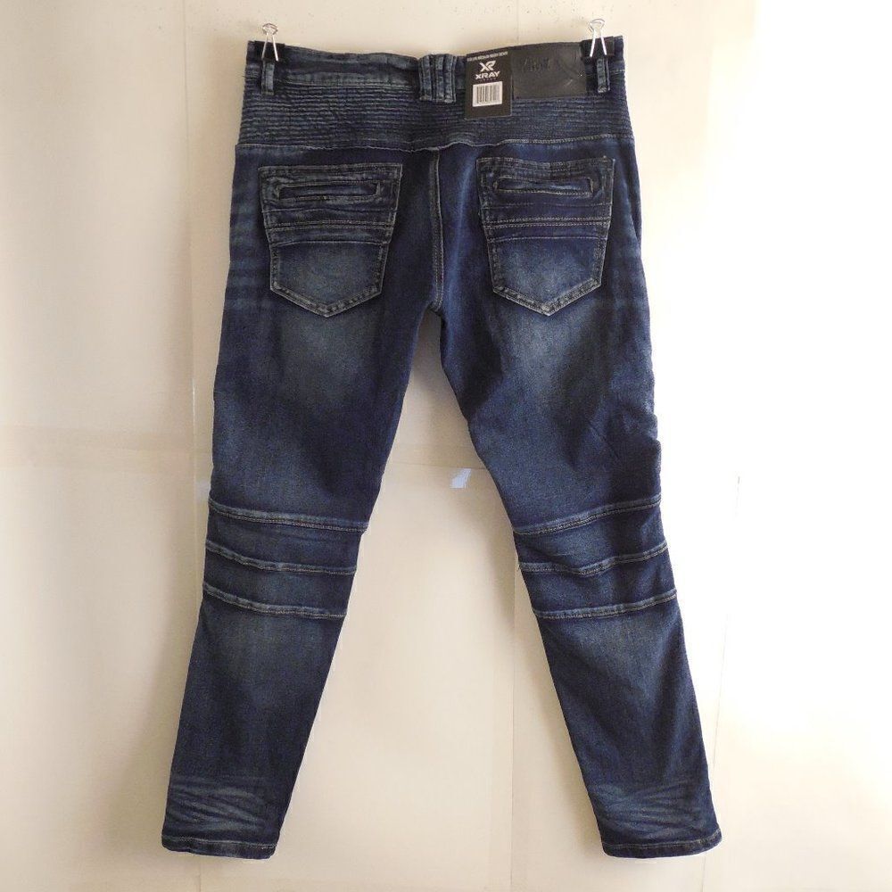535837.....X Ray Jeans Moto Stretch Fabric Size 30/30