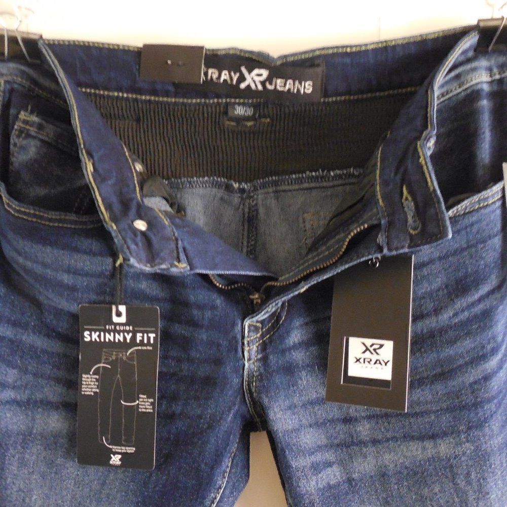 535837.....X Ray Jeans Moto Stretch Fabric Size 30/30