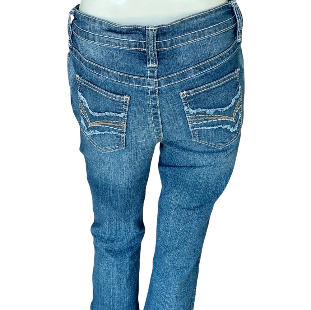 629714...a.n.a. Crop Jeans Size 6, 28" Waist  22" Inseam 8" Rise