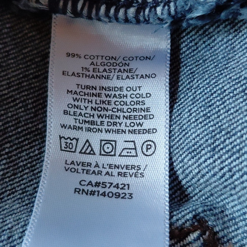 653246...Loft Outlet Skinny Jeans Size 2, 26" Waist 27" Inseam 9" Rise