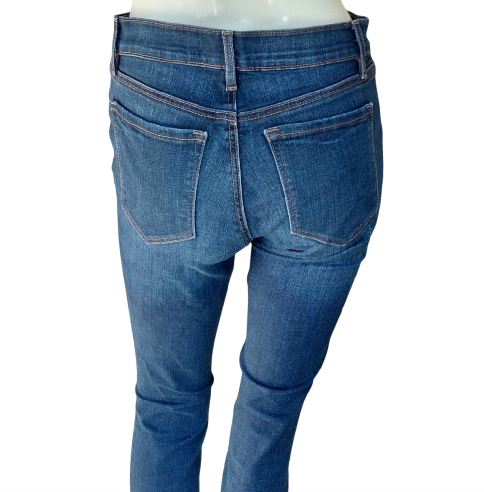624620....Ann Taylor Loft Skinny Jeans Size  26/2, 27" Inseam 8" Rise
