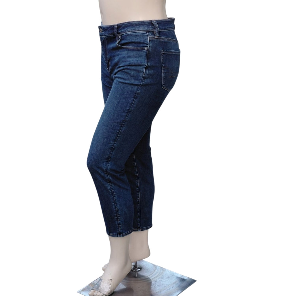 90028..American Eagle Skinny Jeans Size 14, 32"W, 27"Inseam, 10"Rise