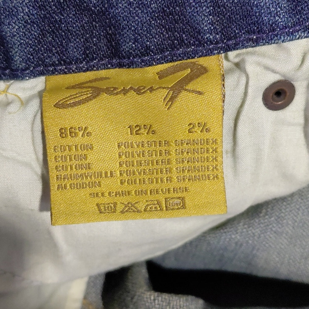 50226...Seven7 Bootcut Jeans Size 26, W26" 27"Inseam 7"Rise