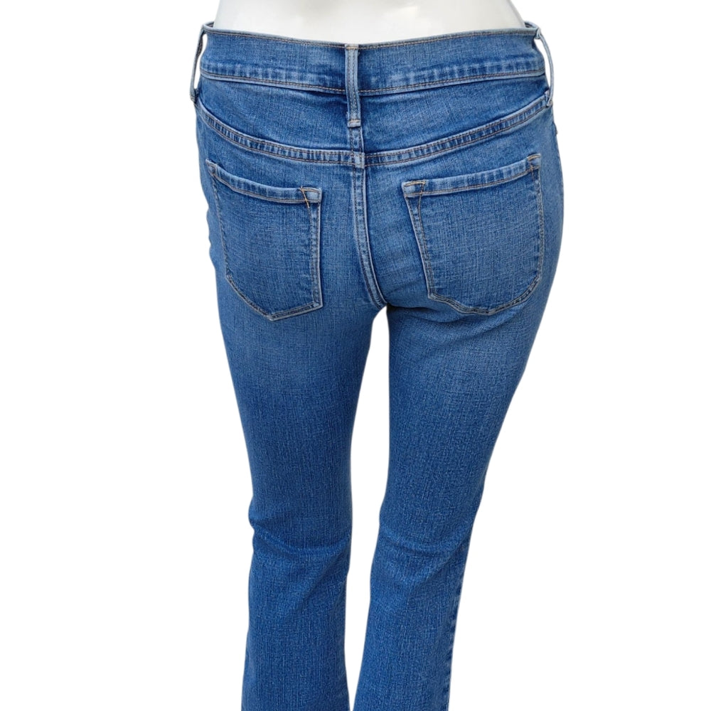 20289..Old Navy Bootcut Jeans Size 2P, W26" 26"Inseam 8"Rise