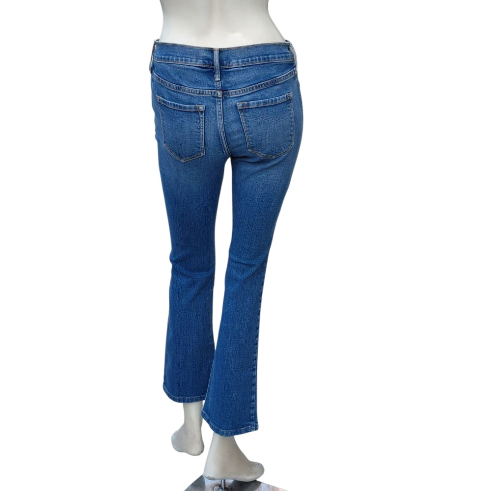 20289..Old Navy Bootcut Jeans Size 2P, W26" 26"Inseam 8"Rise