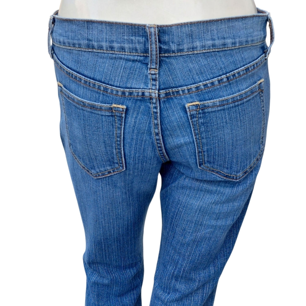 4240...Old Navy Diva Bootcut Jeans Size 4Short, W28" 28"Inseam  7"Rise