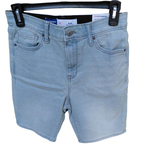 617512....Old Navy Light Wash Jean Shorts, 16 W26" 8"Inseam. 10"Rise.