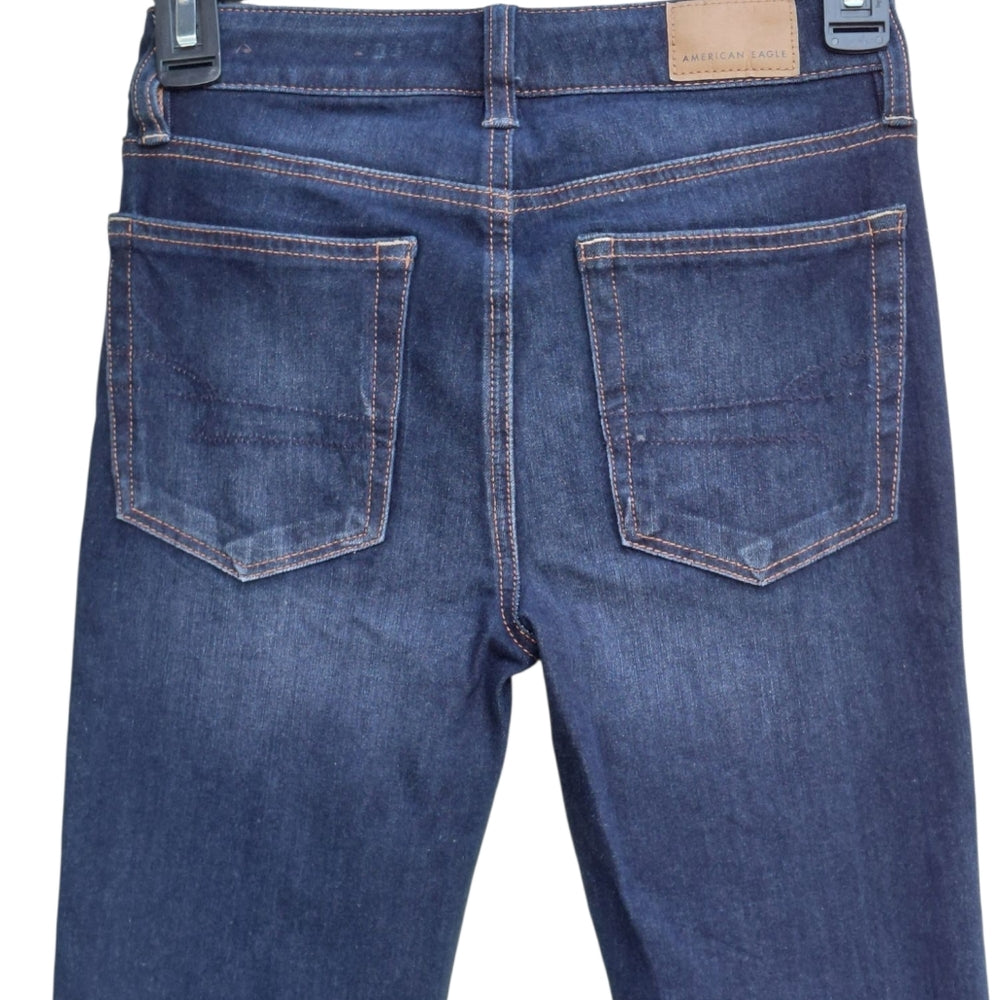59669....Girls American Eagle Slim Skinny Jeans Size 00, W22" 27" Inseam 8" Rise
