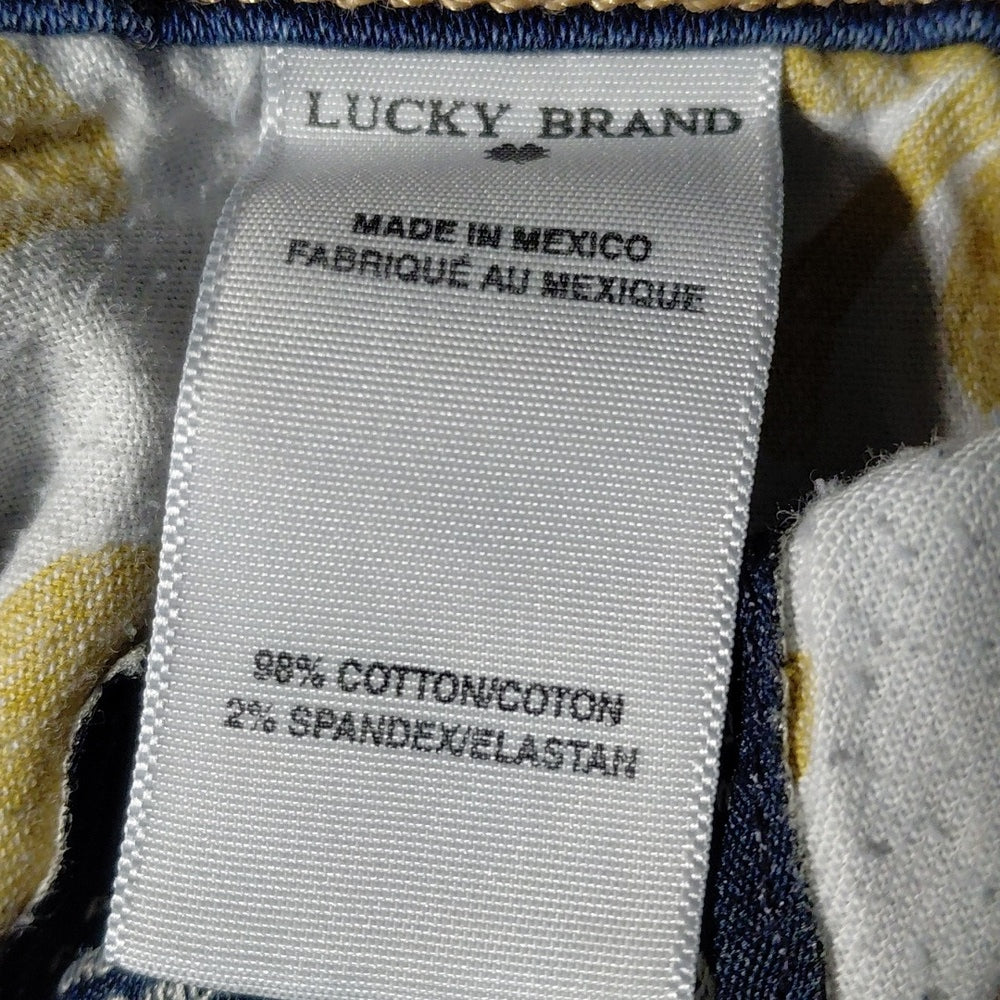 673434...Lucky Brand Skinny Jeans Size 00/24, 30"Inseam 6"Rise