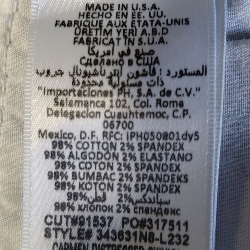 8116..bebe Skinny Jeans Size 25, W26" 28Inseam  7"Rise