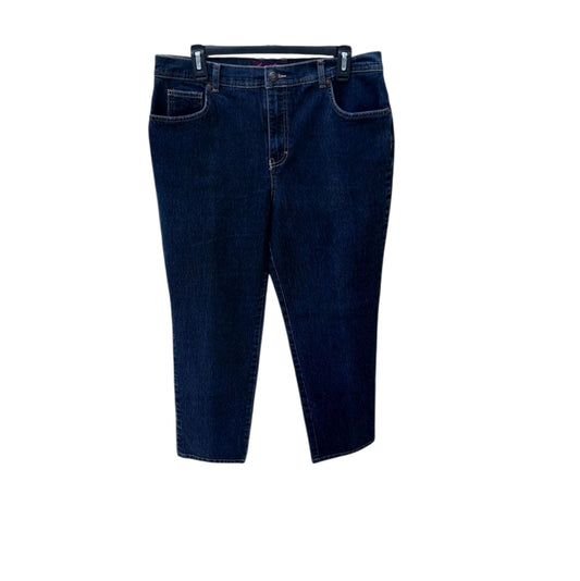 1039...Gloria Vanderbilt Straight Leg Jeans Size 14, W30" 26"Inseam  11"Rise