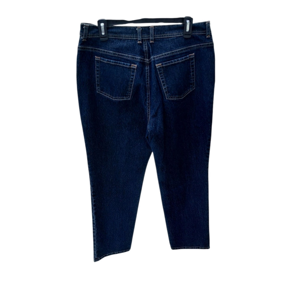 1039...Gloria Vanderbilt Straight Leg Jeans Size 14, W30" 26"Inseam  11"Rise
