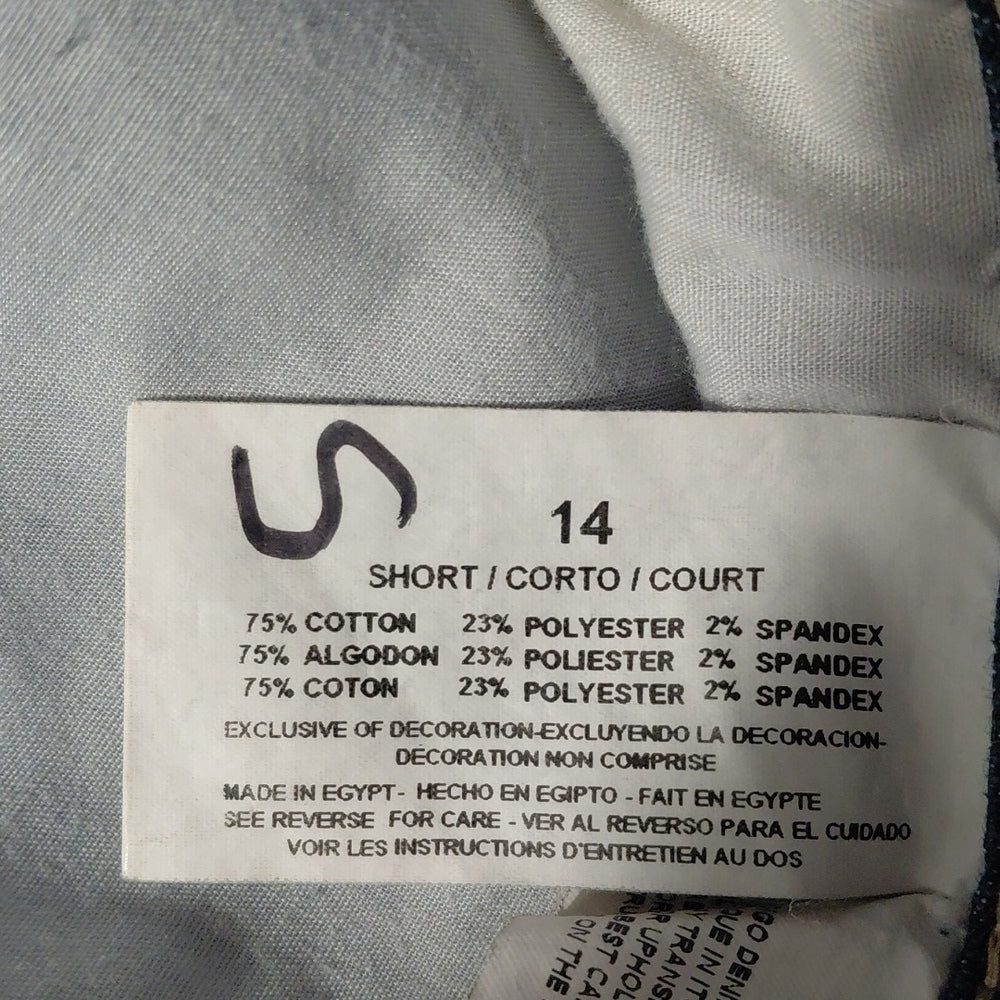 1039...Gloria Vanderbilt Straight Leg Jeans Size 14, W30" 26"Inseam  11"Rise