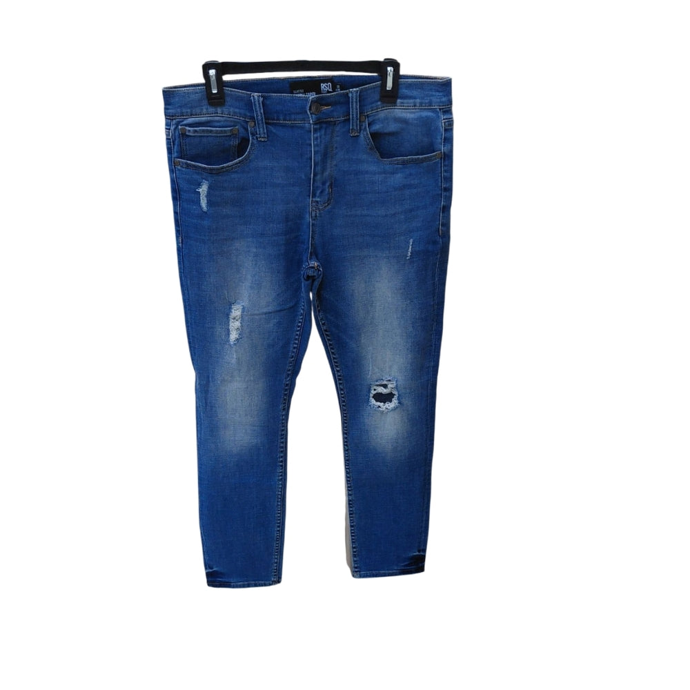 637637....RSQ Seattle Skinny Tapered Jeans Size 32X30, 10"Rise