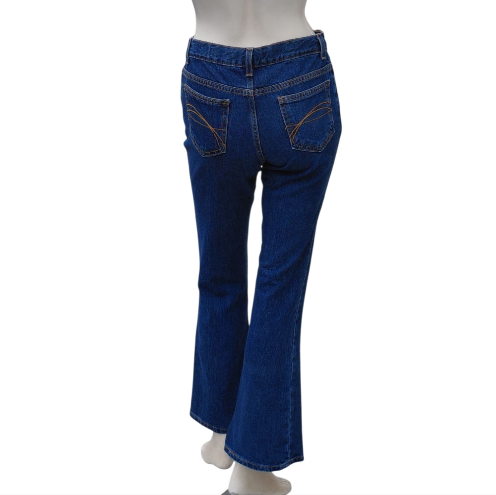 516316...Arizona Bootcut Jeans Size 14R Juniors, W26" 28"Inseam 8"Rise
