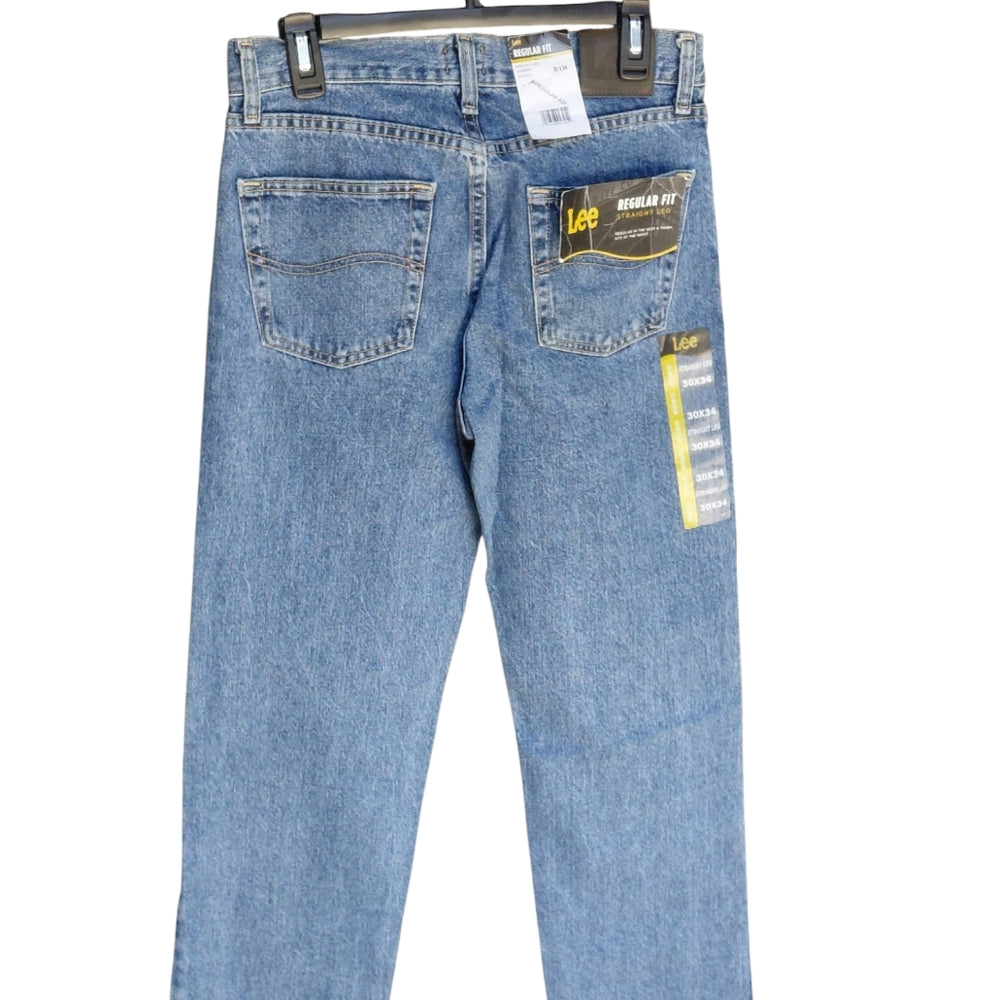 536225....Lee Regular Fit Jeans Size 30X34, 10"Rise,