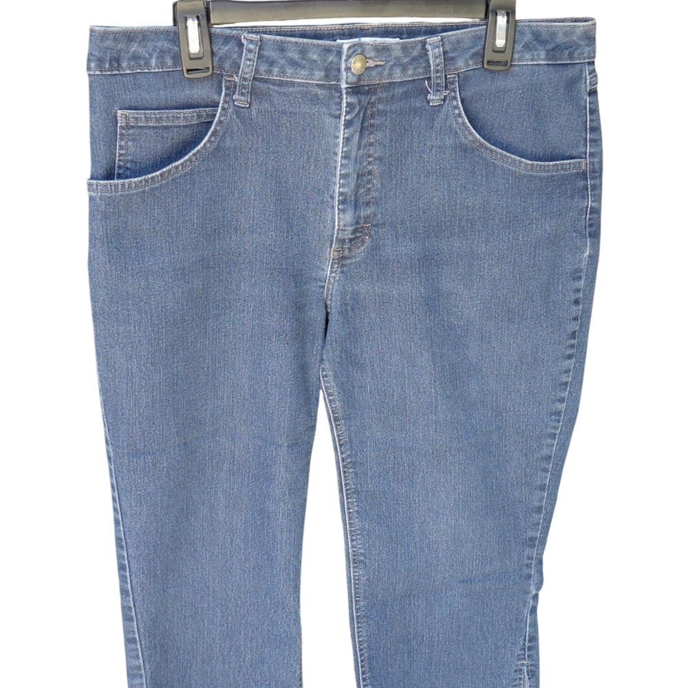 44001....Riders By Lee Crop Jeans Size W34"  17"Inseam 10"Rise