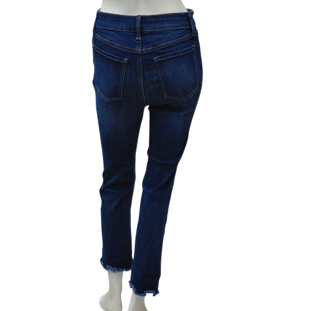 691447.....Nine West Straight Capri Size 4, W26" 24"Inseam 10"Rise