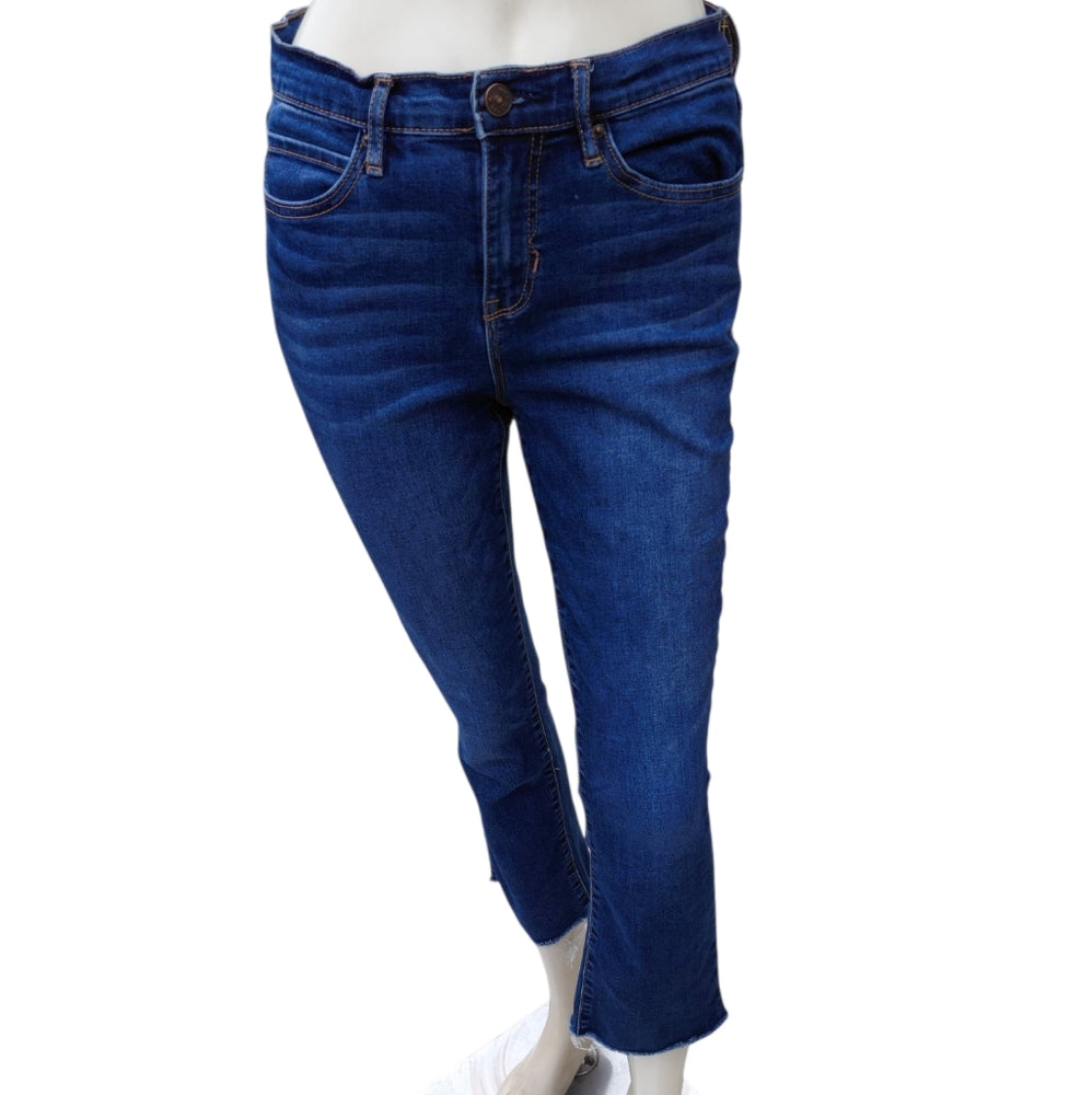 90033...Nicole Miller Ankle Crop Jeans Size 4, W26" 24"Inseam  9"Rise
