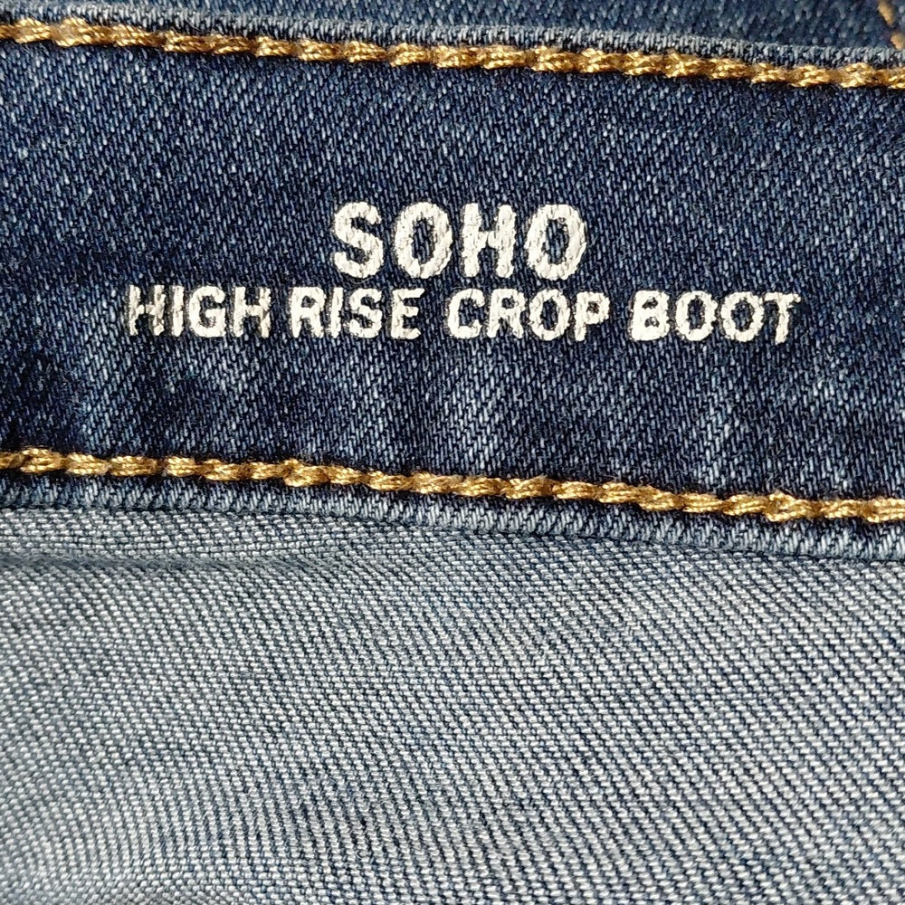 90033...Nicole Miller Ankle Crop Jeans Size 4, W26" 24"Inseam  9"Rise