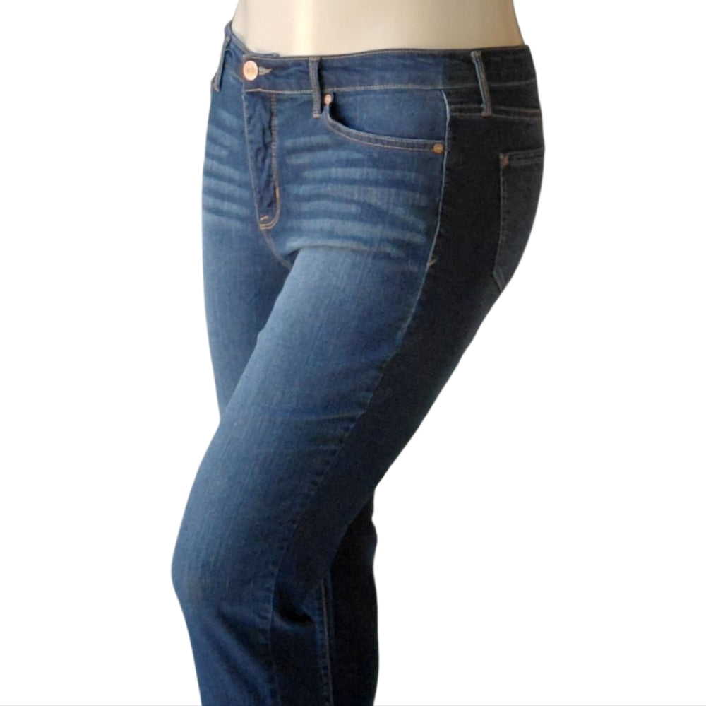 64183...Nine West Chrystie Capri Jeans Size 12, W30" 22"Inseam  9"Rise